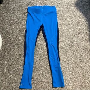 Athleta Vibrant Blue Leggings Small